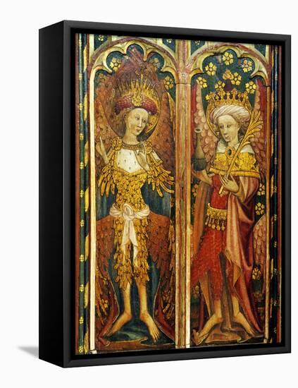 Cherubim and Principalities, Two of the Nine Orders of Angels, Detail of the Rood Screen, St.…-null-Framed Premier Image Canvas