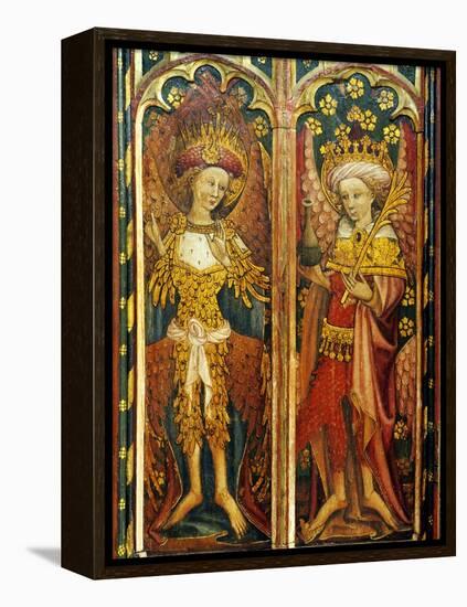 Cherubim and Principalities, Two of the Nine Orders of Angels, Detail of the Rood Screen, St.…-null-Framed Premier Image Canvas