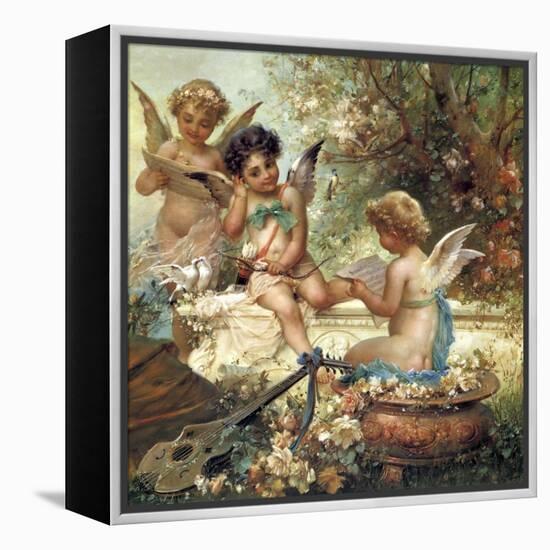 Cherubim in the Forest-null-Framed Premier Image Canvas