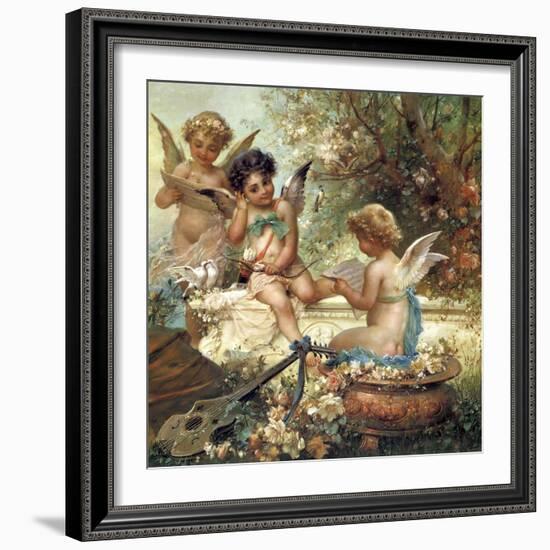 Cherubim in the Forest-null-Framed Giclee Print