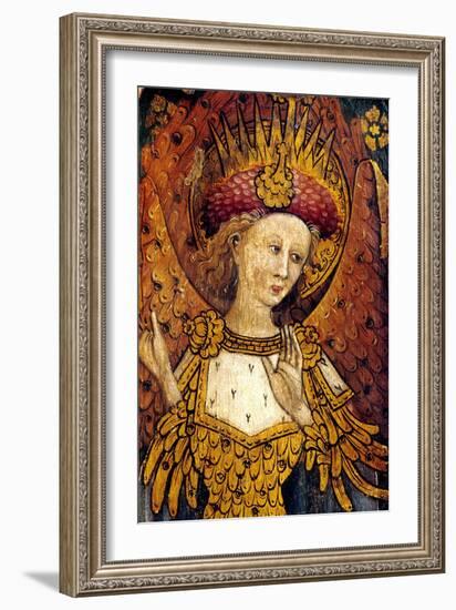 Cherubim, One of the Nine Orders of Angels, with Gold Plumage Covered with Eyes, Superior…-null-Framed Giclee Print