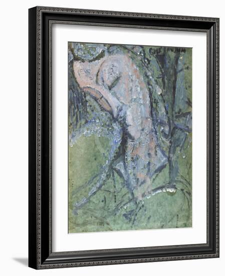 Cherubin-Amedeo Modigliani-Framed Giclee Print