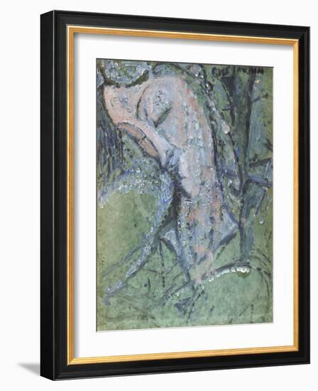 Cherubin-Amedeo Modigliani-Framed Giclee Print