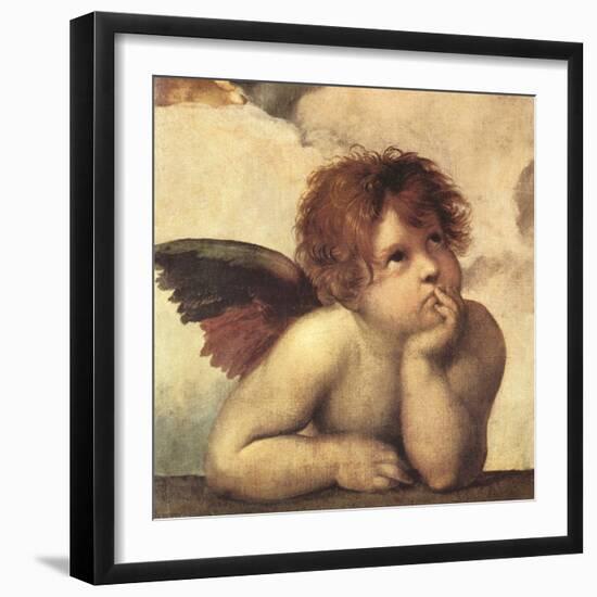 Cherubs - Detail I-Raphael-Framed Giclee Print