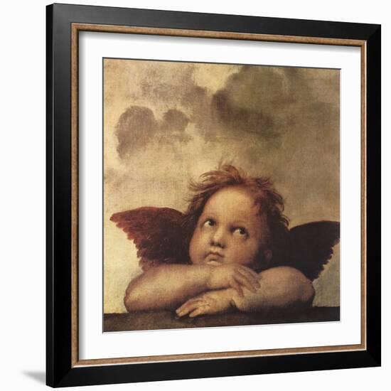 Cherubs - Detail II-Raphael-Framed Giclee Print