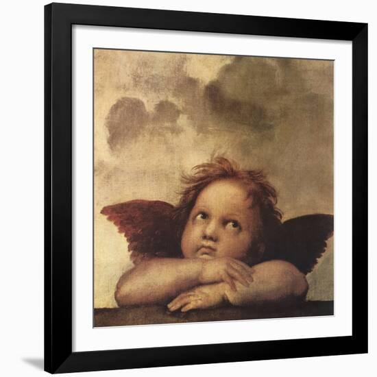 Cherubs - Detail II-Raphael-Framed Giclee Print