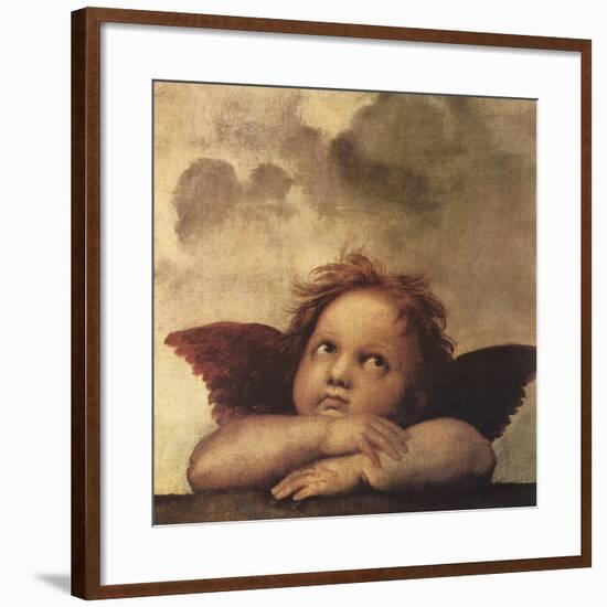 Cherubs - Detail II-Raphael-Framed Giclee Print