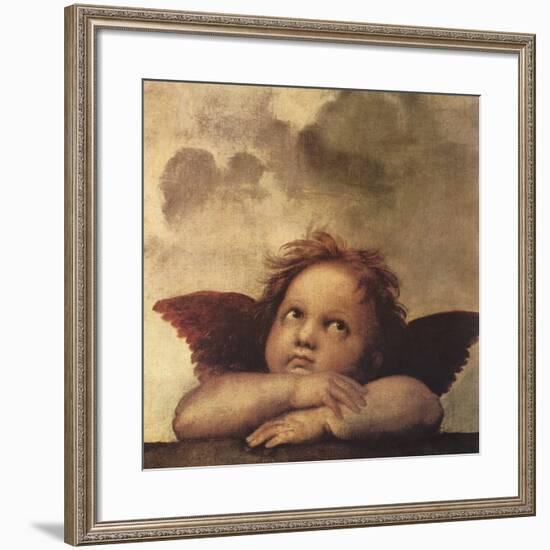 Cherubs - Detail II-Raphael-Framed Giclee Print