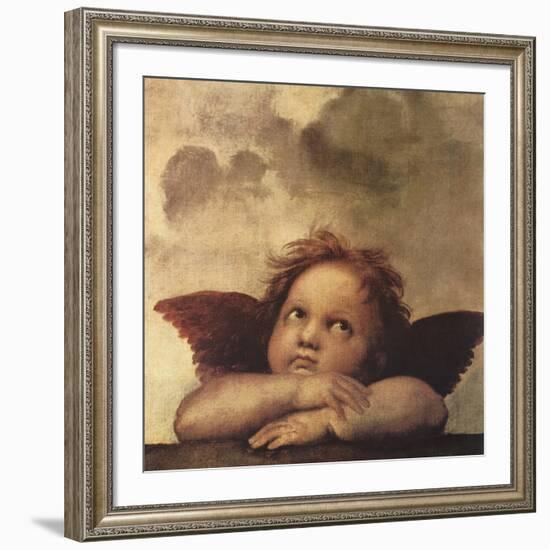 Cherubs - Detail II-Raphael-Framed Giclee Print