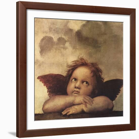 Cherubs - Detail II-Raphael-Framed Giclee Print