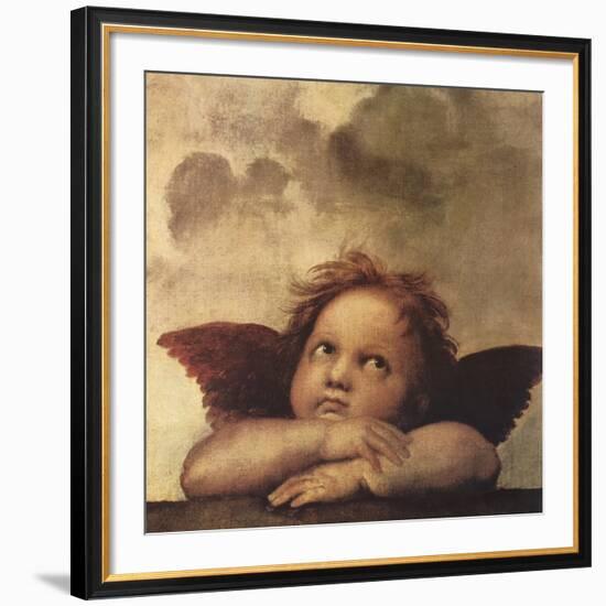 Cherubs - Detail II-Raphael-Framed Giclee Print