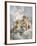 Cherubs Making Posies-Charles Lutyens-Framed Giclee Print