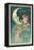 Cherubs on Crescent Moon-null-Framed Stretched Canvas