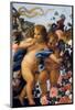 Cherubs with Garland of Flowers, Detail-Carlo Maratti-Mounted Premium Giclee Print