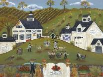 Country Harvest Folk Art Quilt Farms-Cheryl Bartley-Giclee Print