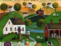 2 Sheep Quilt House-Cheryl Bartley-Giclee Print