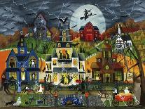 Halloween Old Jail House-Cheryl Bartley-Framed Giclee Print