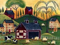 2 Sheep Quilt House-Cheryl Bartley-Giclee Print