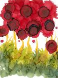 Poppy Whimsy IV-Cheryl Baynes-Framed Stretched Canvas