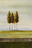 Birch Trees II-Cheryl Martin-Mounted Print