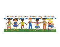 Children Love the World-Cheryl Piperberg-Stretched Canvas