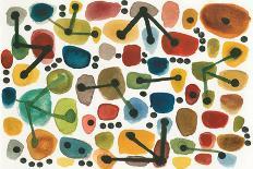 Colorful Patterns V Crop II-Cheryl Warrick-Framed Art Print