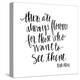 Stretched Canvas Print