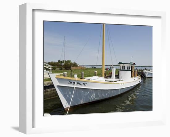 Chesapeake Bay Maritime Museum, Chesapeake Bay Area, Maryland, USA-Robert Harding-Framed Photographic Print