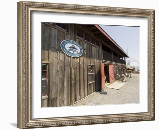 Chesapeake Bay Maritime Museum, St. Michaels, Chesapeake Bay Area, Maryland, USA-Robert Harding-Framed Photographic Print