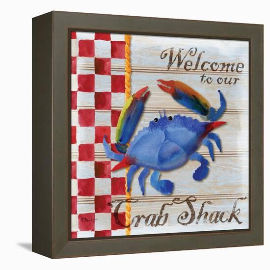 Chesapeake Crab-Paul Brent-Framed Stretched Canvas