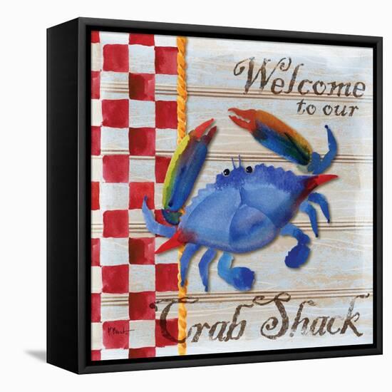 Chesapeake Crab-Paul Brent-Framed Stretched Canvas