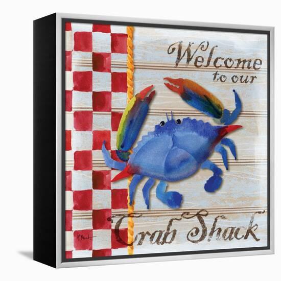 Chesapeake Crab-Paul Brent-Framed Stretched Canvas