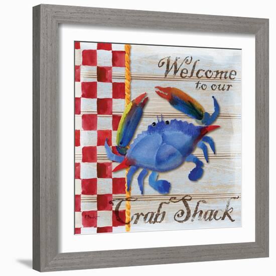 Chesapeake Crab-Paul Brent-Framed Art Print
