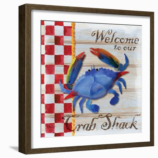 Chesapeake Crab-Paul Brent-Framed Art Print