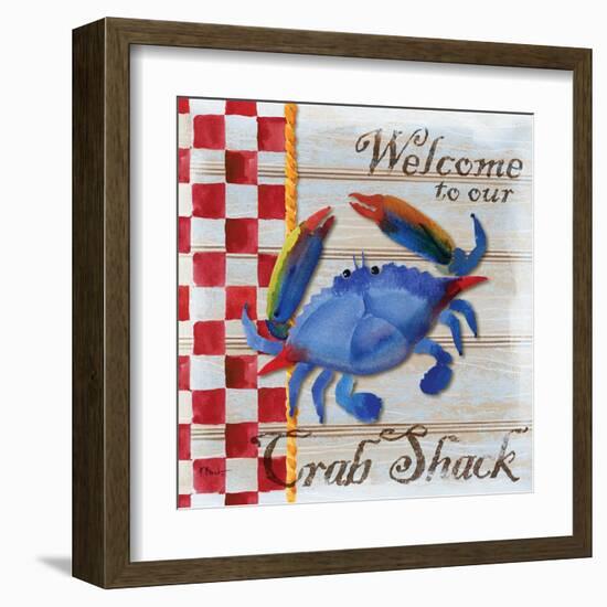 Chesapeake Crab-Paul Brent-Framed Art Print