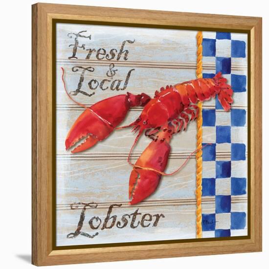 Chesapeake Lobster-Paul Brent-Framed Stretched Canvas