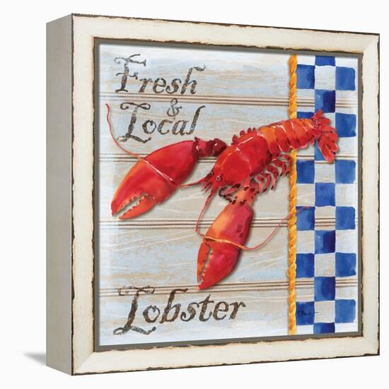 Chesapeake Lobster-Paul Brent-Framed Stretched Canvas