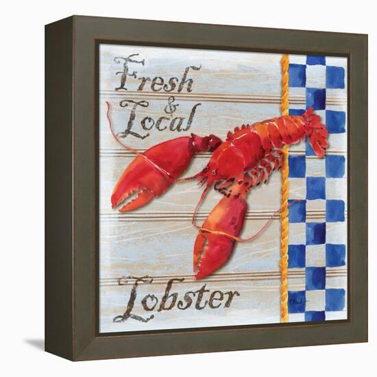 Chesapeake Lobster-Paul Brent-Framed Stretched Canvas