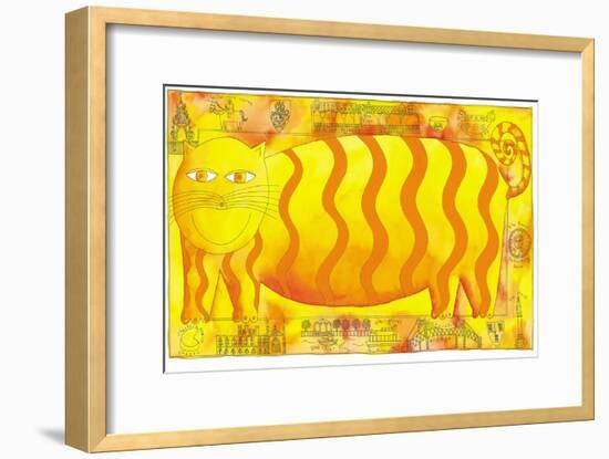 Cheshire Cat, 1998-Julie Nicholls-Framed Giclee Print