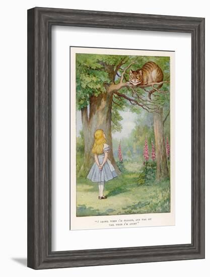 Cheshire Cat-null-Framed Art Print