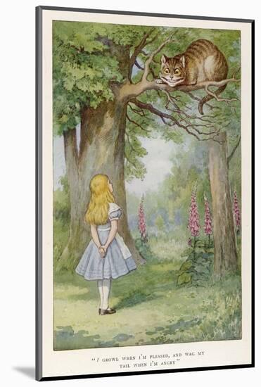 Cheshire Cat-John Tenniel-Mounted Photographic Print