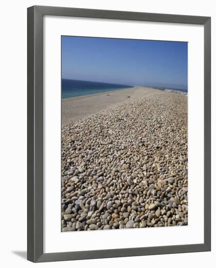 Chesil Bank, Dorset, England, United Kingdom, Europe-Pate Jenny-Framed Photographic Print