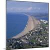 Chesil Beach, Seen from Portland, Dorset, England, United Kingdom, Europe-Roy Rainford-Mounted Photographic Print