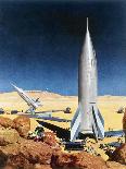 Mars Mission, 1950S-Chesley Bonestell-Laminated Giclee Print