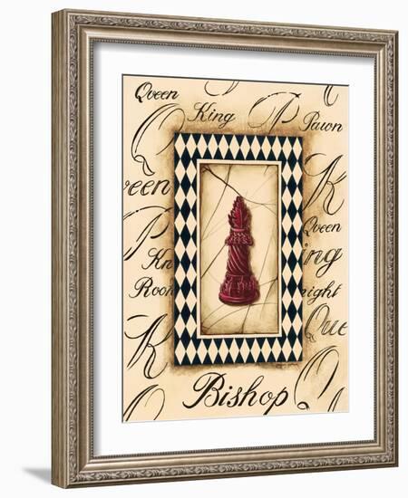 Chess Bishop-Gregory Gorham-Framed Art Print