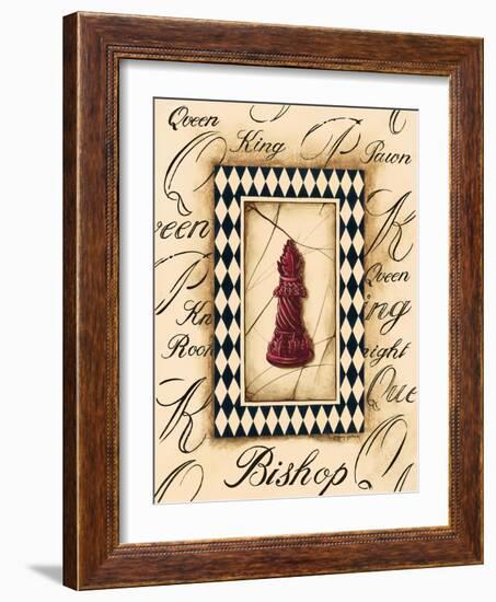 Chess Bishop-Gregory Gorham-Framed Art Print