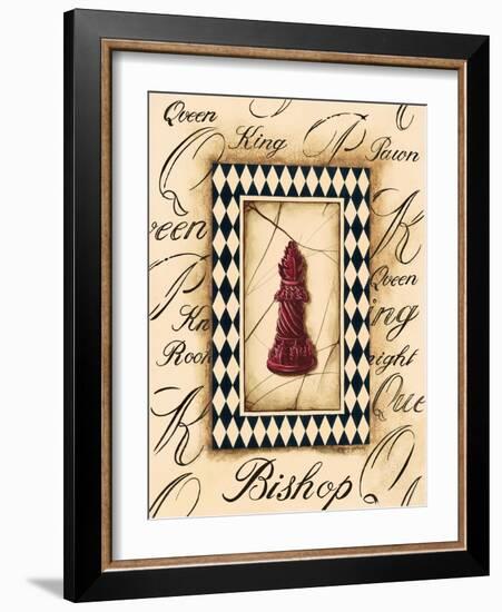 Chess Bishop-Gregory Gorham-Framed Art Print