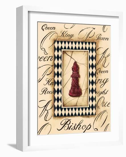 Chess Bishop-Gregory Gorham-Framed Art Print