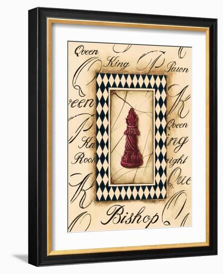 Chess Bishop-Gregory Gorham-Framed Art Print