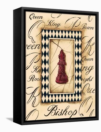 Chess Bishop-Gregory Gorham-Framed Stretched Canvas
